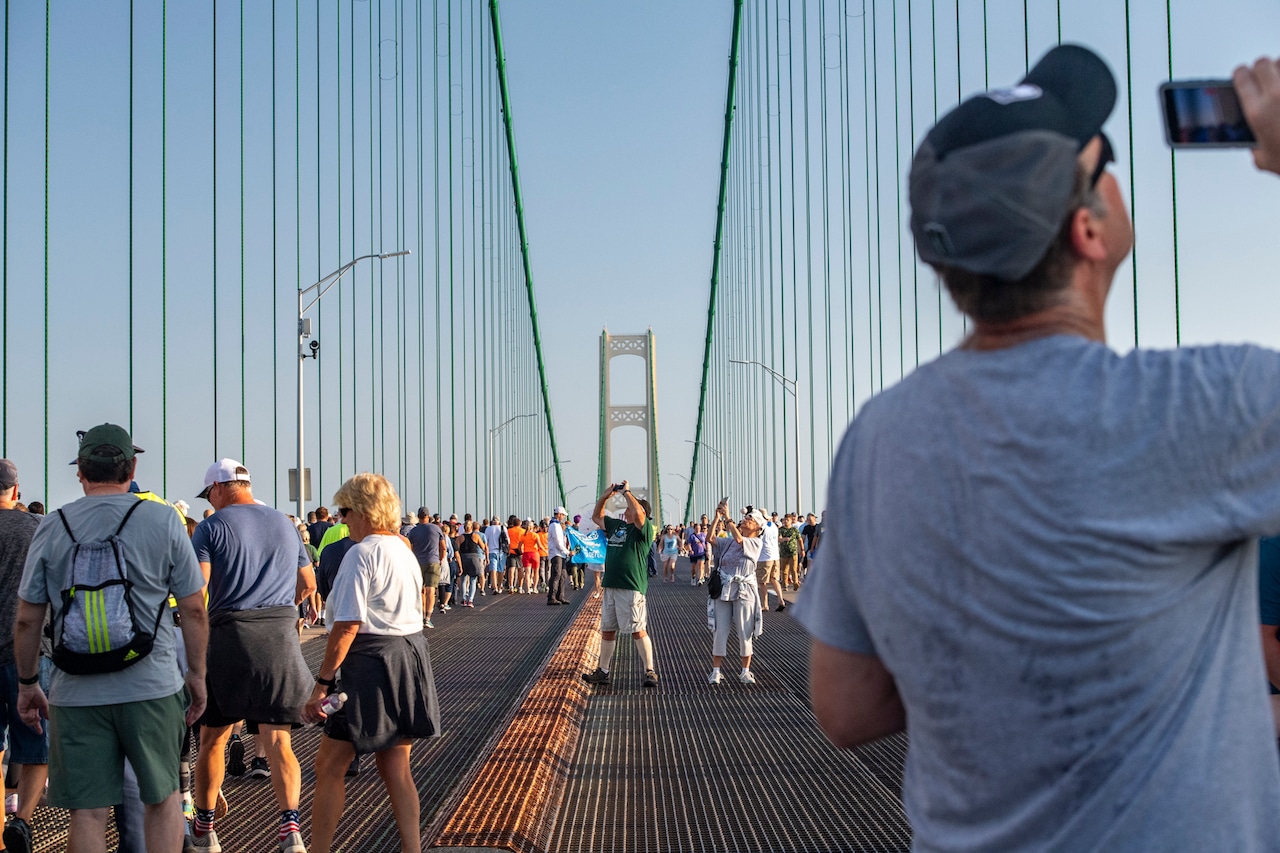 Mackinac Bridge to close to traffic on Labor Day for 66th Bridge Walk [Video]