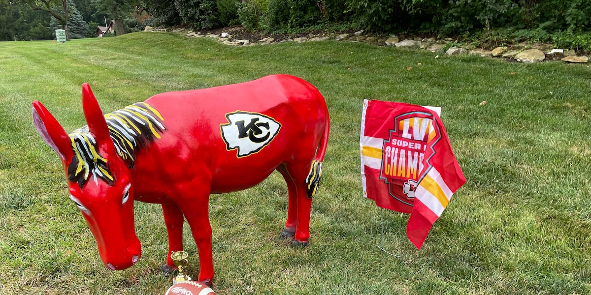 Beloved Donk Donk statue returns to Olathe after June vandal attack [Video]