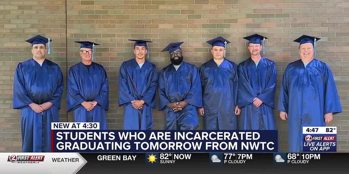 Students who are incarcerated graduating from NWTC [Video]