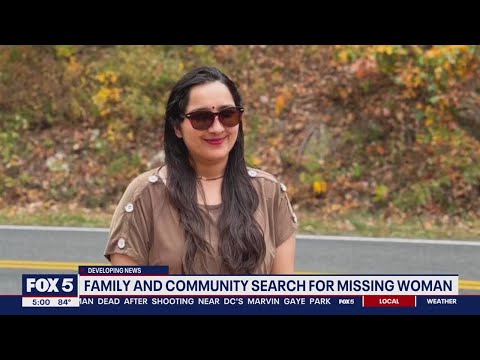 Family and community search for missing woman [Video]