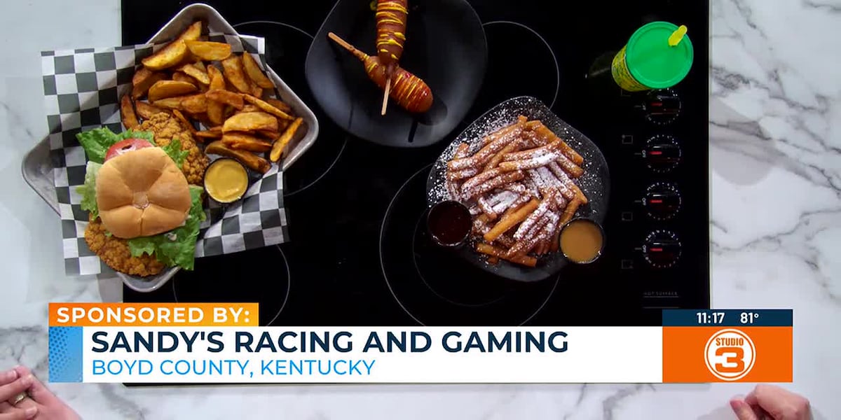 Fair food at Sandy’s Racing and Gaming [Video]