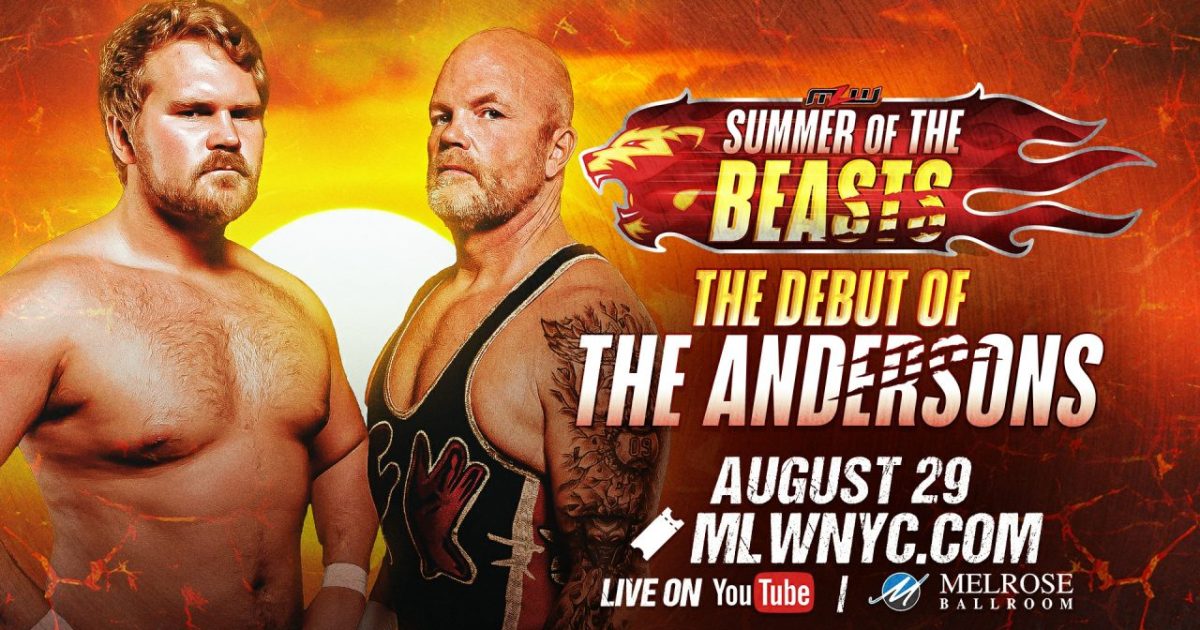 Brock Anderson To Make MLW Debut At Summer Of The Beasts On 8/29 [Video]