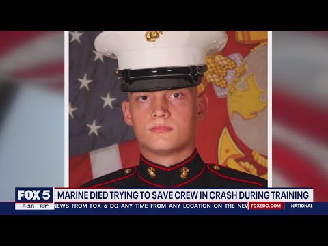 Family of fallen Arlington County Marine learns details of son’s heroic last moments: ‘God bless him [Video]