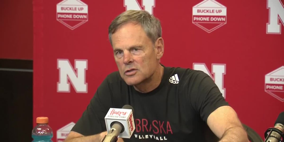 FULL VIDEO: Nebraska Volleyball Head Coach John Cook Preseason Press Conference (8/14/24)