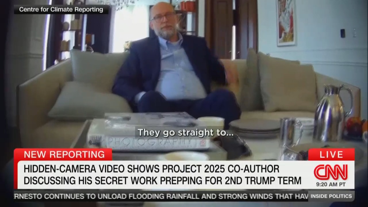 Project 2025 Co-Author Secretly Recorded Talking About Trump [Video]