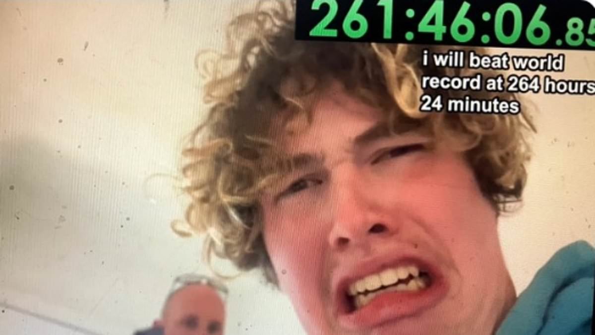 Aussie bloke, 19, stays awake for 265 hours straight and opens up about the symptoms he suffered – and how long it took to get over it [Video]