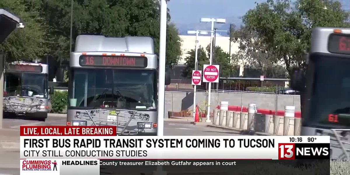 Tucson getting closer to first Bus Rapid Transit system [Video]