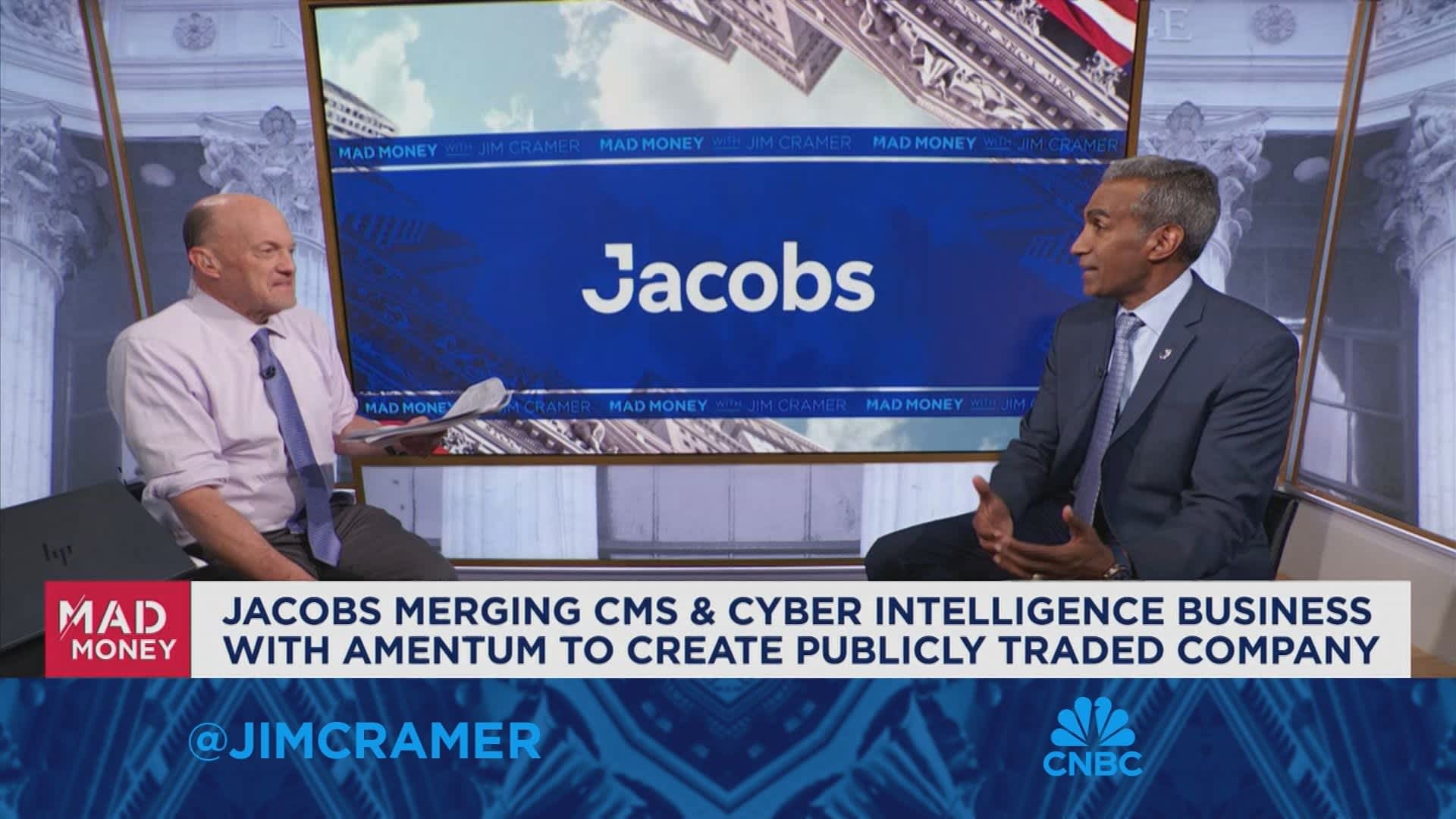 Jacobs Solutions CEO Bob Pragada sits down with Jim Cramer [Video]