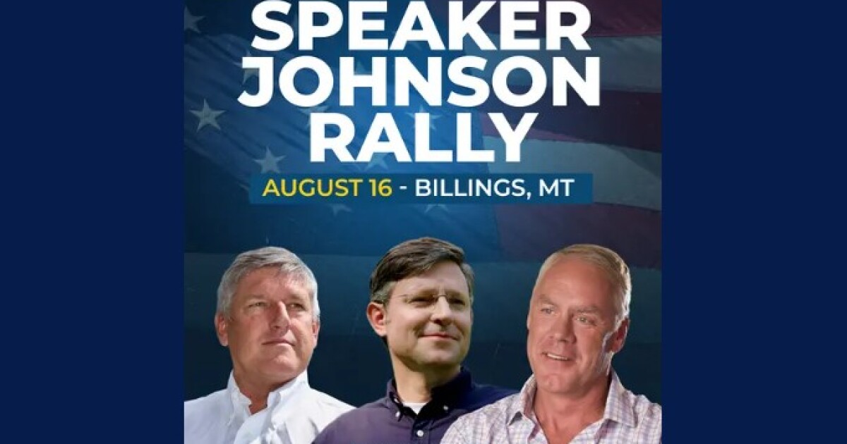 Speaker Johnson to attend Zinke rally in Billings [Video]