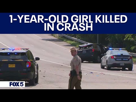 1-year-old girl killed in crash following police chase, Amber Alert [Video]