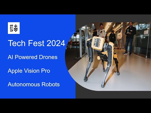 AI Drones, Apple Vision Pro and Autonomous Robots at UTS Tech Fest 2024 [Video]