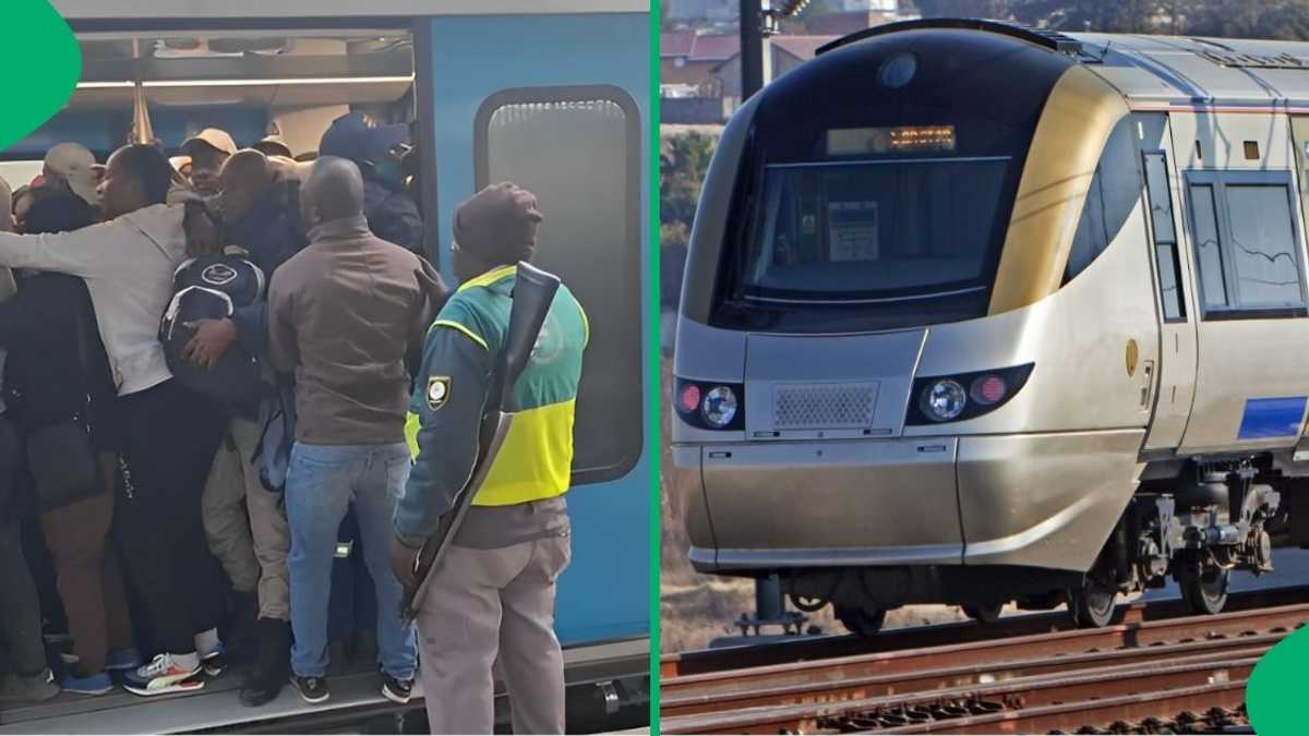 Video Captures Overloaded Train in Gauteng, Netizens Stunned: This Brought Back Painful Memories [Video]