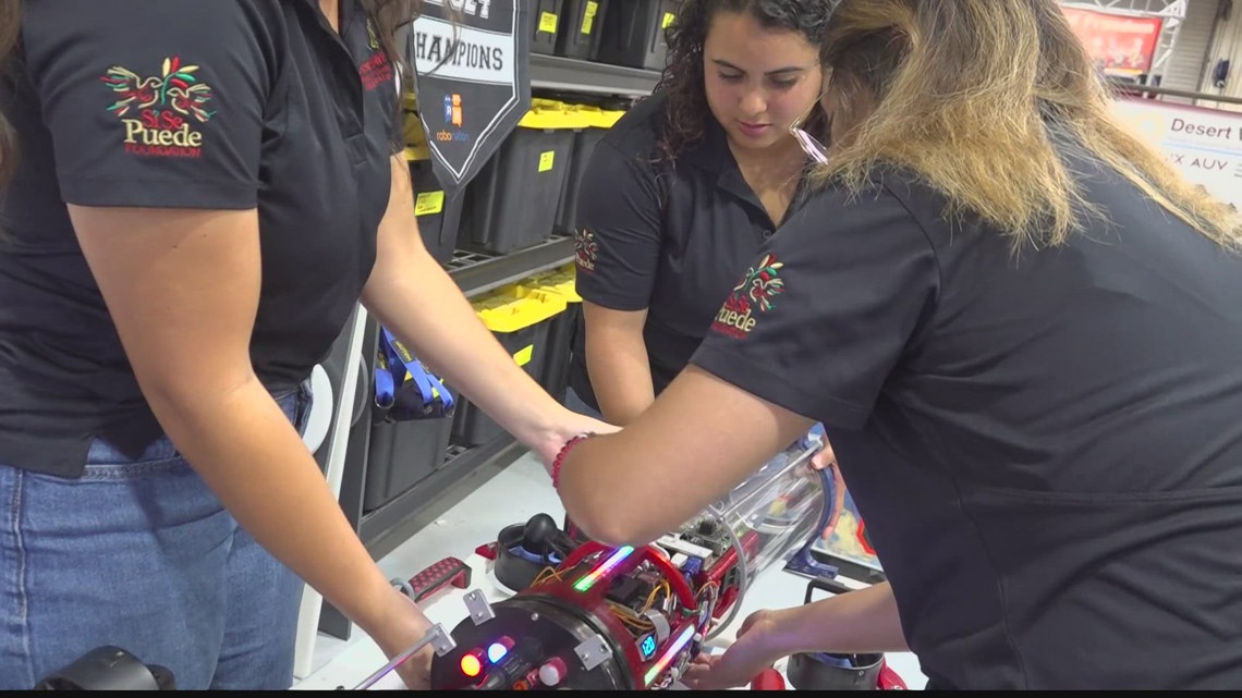 All-female Arizona STEM team wins international competition [Video]