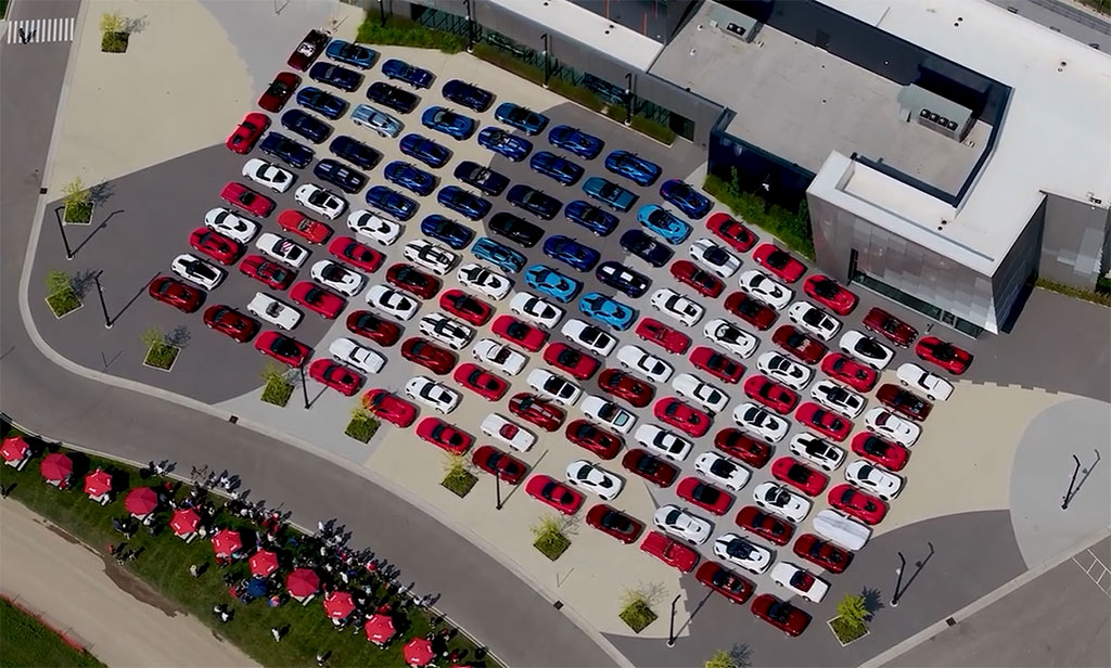 [PICS] Corvettes on Woodward Charity Event Kicks Off Dream Cruise Weekend [Video]