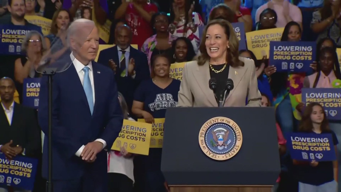 Pres. Biden and VP Harris speak in Prince George’s County [Video]