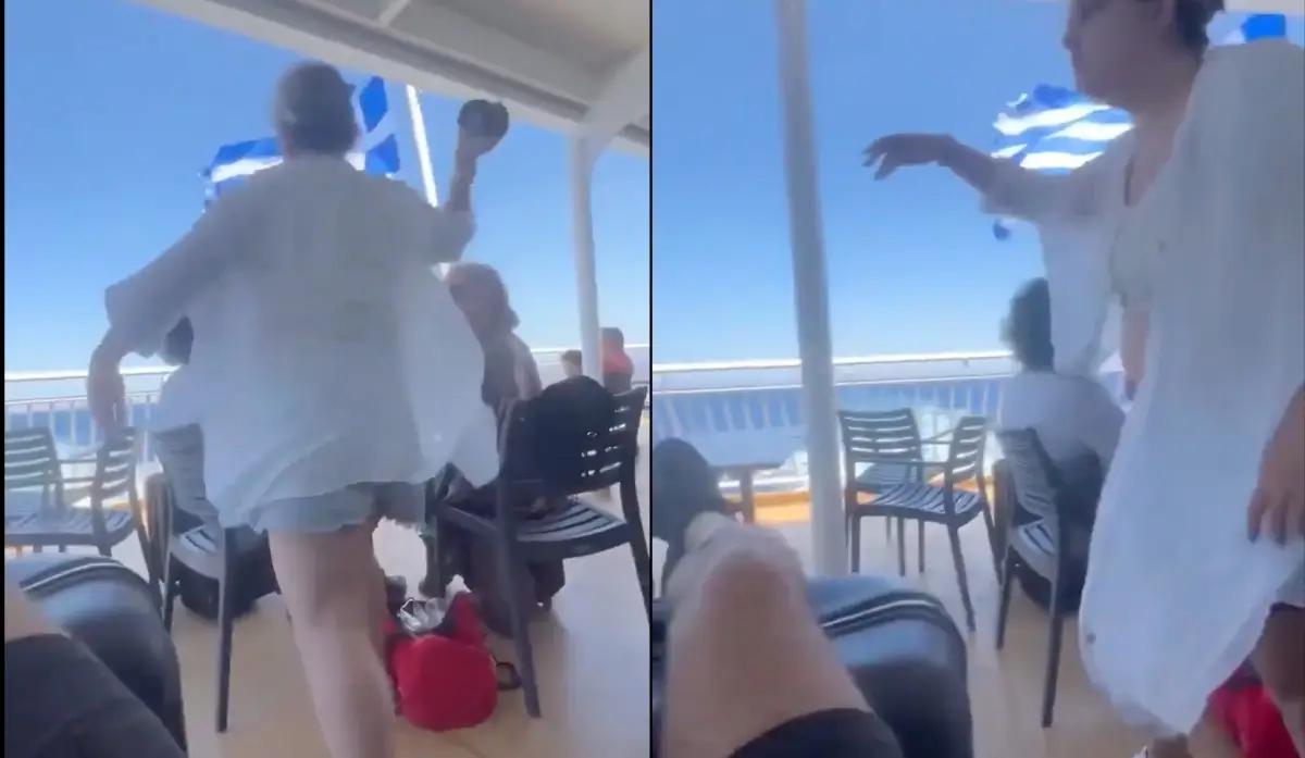 Video Shows Woman Tossing Couple’s Speaker Off Cruise Ship As They Blast Music Onboard. Some Say She Took It Too Far [Video]