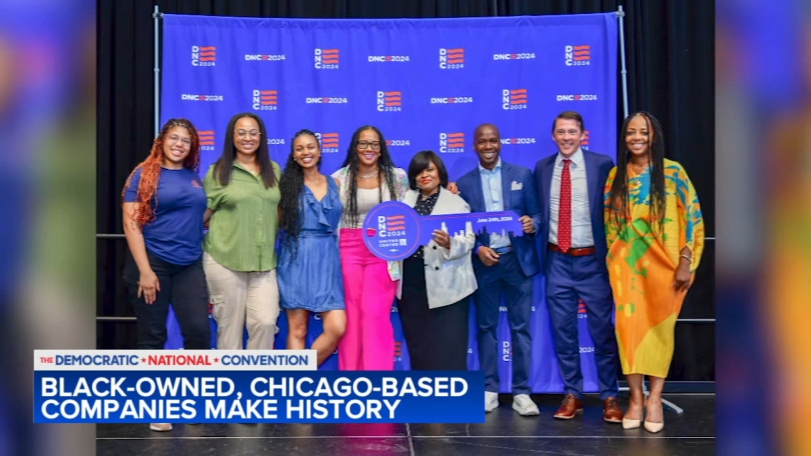 Black-owned Chicago companies are behind the elaborate production of a historic 2024 Democratic National Convention [Video]