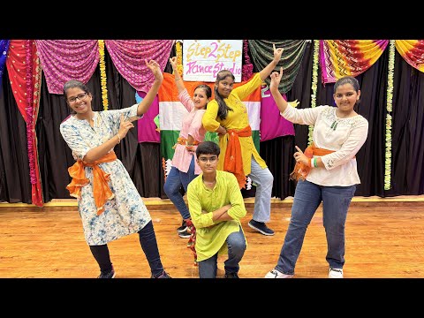 Rang De Basanti | Dance Performance By Step2Step Dance Studio | Independence Day 2024 | Easy Steps [Video]