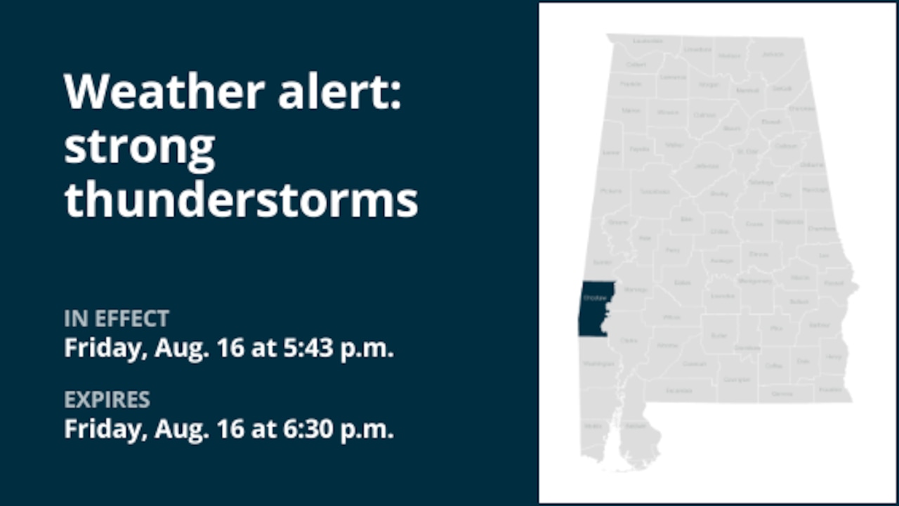 Prepare for nickel-sized hail with thunderstorms to hit Choctaw County Friday [Video]