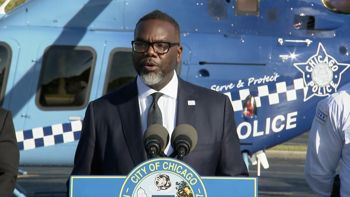 Chicago mayor, police superintendent announce new CPD helicopter  NBC Chicago [Video]