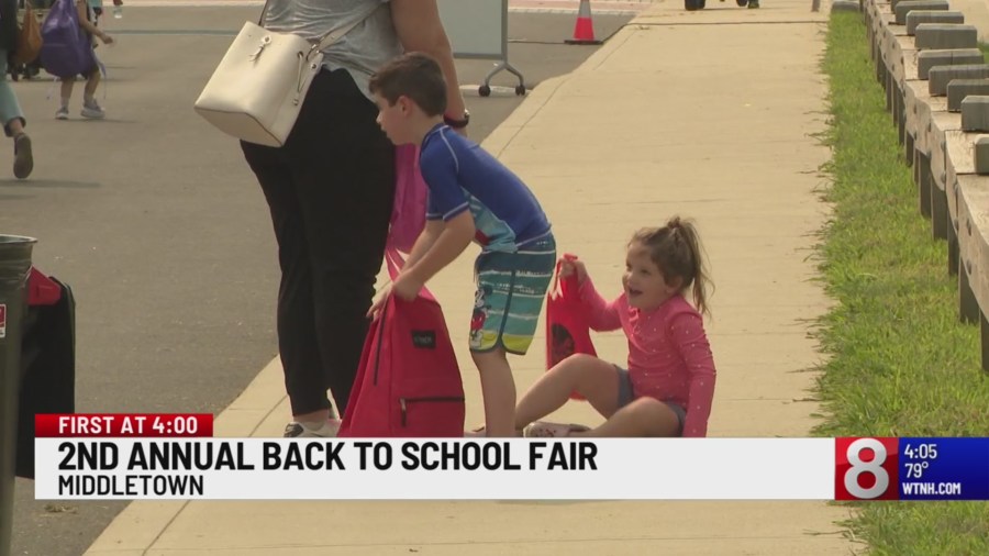 Middletown holds 2nd annual back-to-school fair [Video]