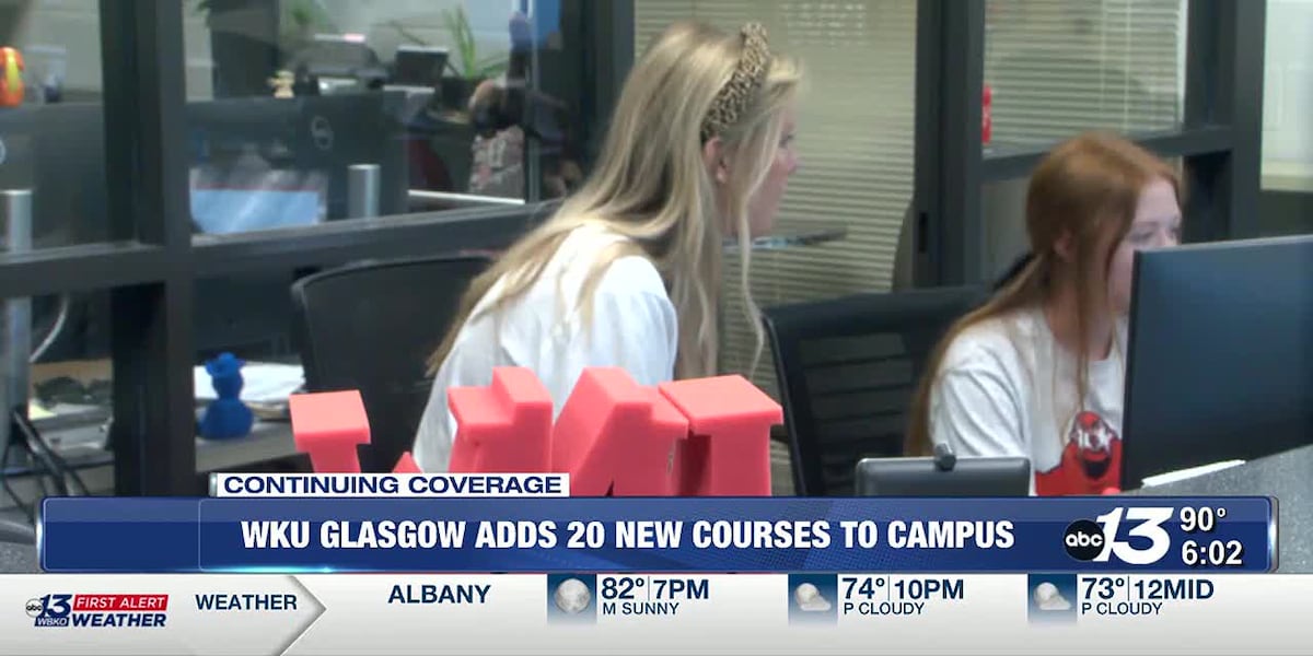 WKU Glasgow adds 20 new courses to campus [Video]