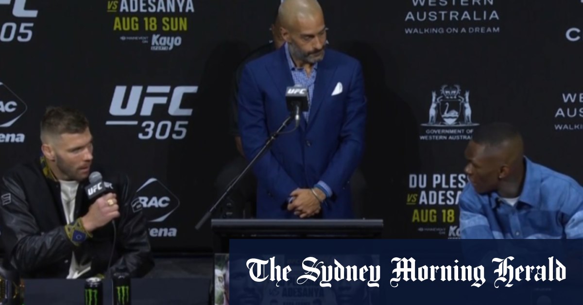 Adesanya in tears at UFC 305 press conference [Video]