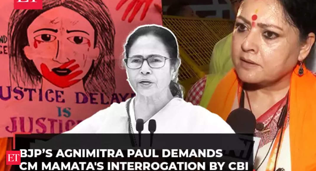 ‘CM Mamata Banerjee should be interrogated by CBI: BJPs Agnimitra Paul over RG Kar horror – The Economic Times Video