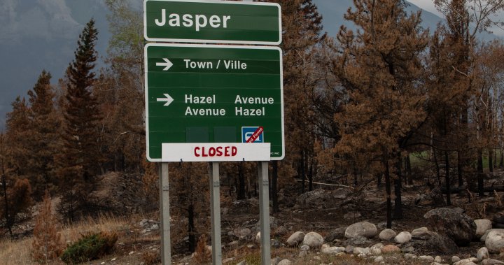 Jasper wildfire no longer out-of-control, now classified as being held [Video]