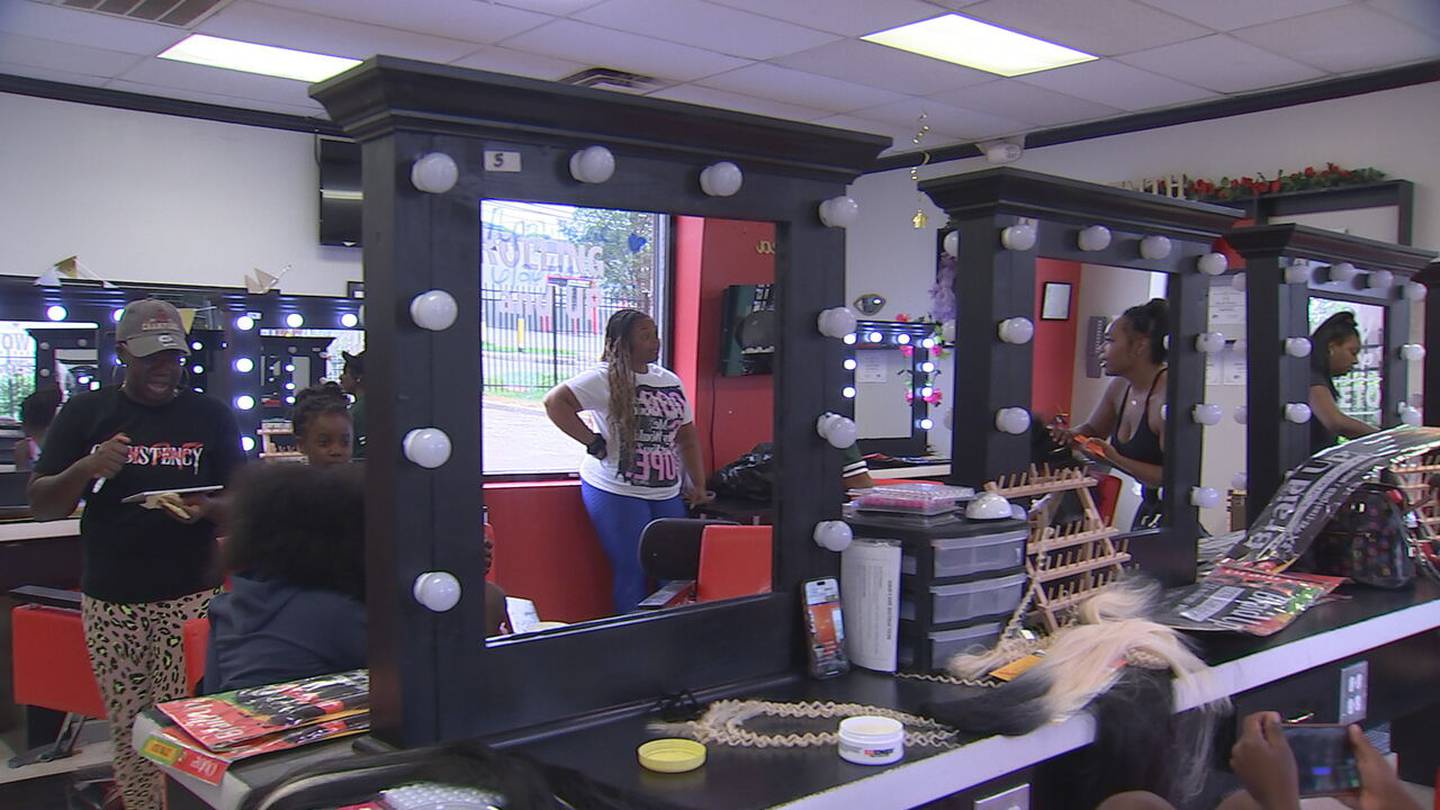 Local hair stylist holds back-to-school braid giveaway  WSOC TV [Video]