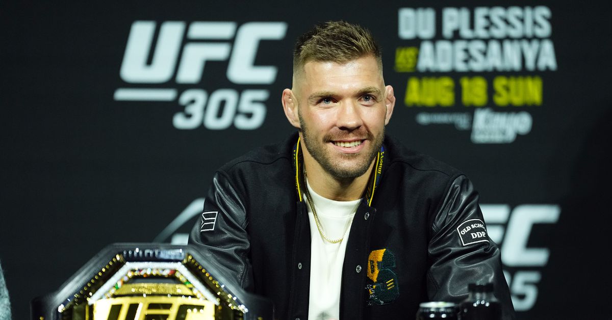 UFC 305 post-fight press conference video