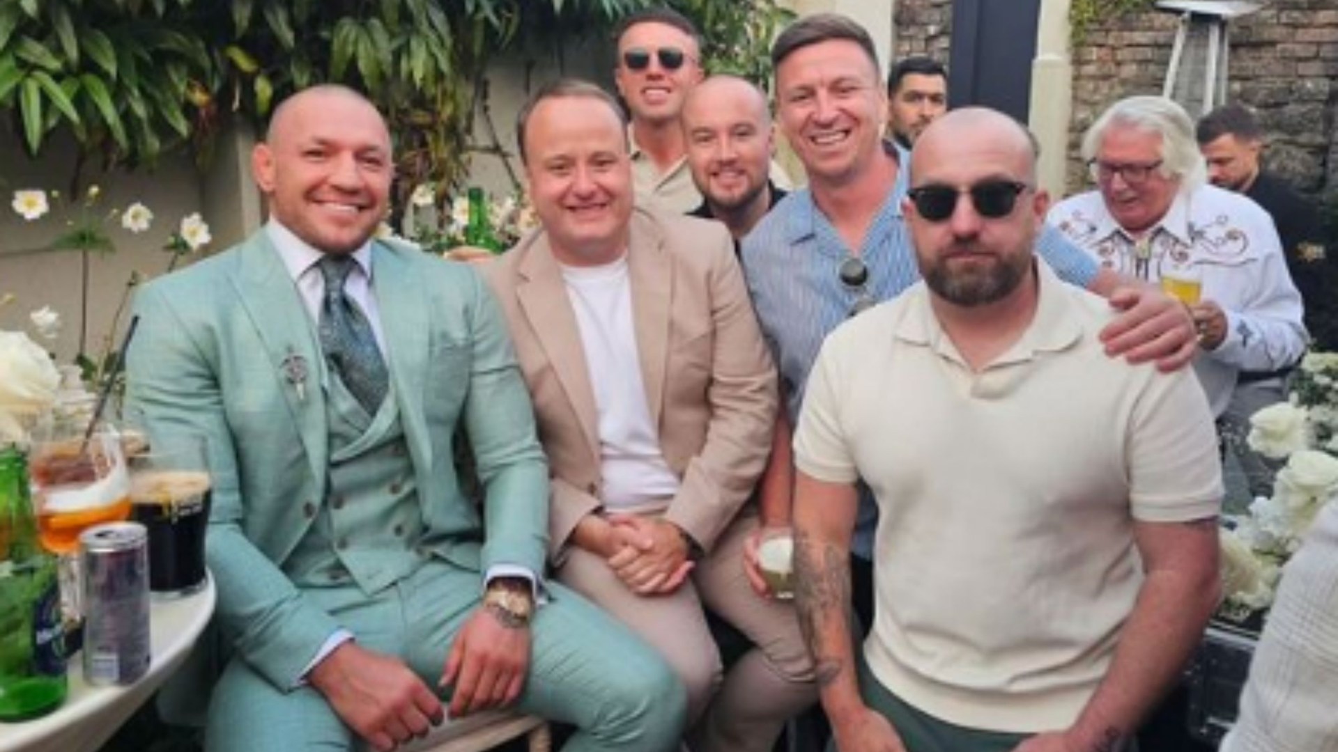 Conor McGregor shares photo from sister Erin’s glamorous Tipperary wedding to partner Terry Kavanagh [Video]