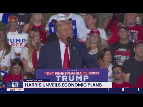 Trump takes aim at Kamala Harris after she unveils economic plans [Video]