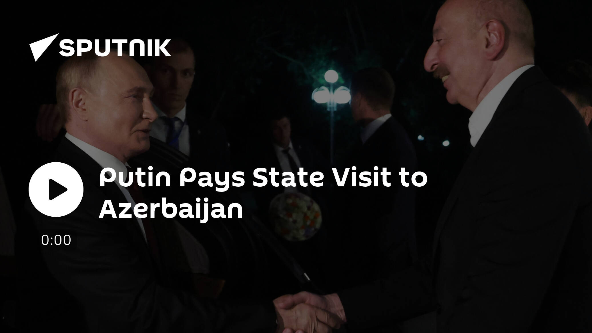 Putin Pays State Visit to Azerbaijan [Video]