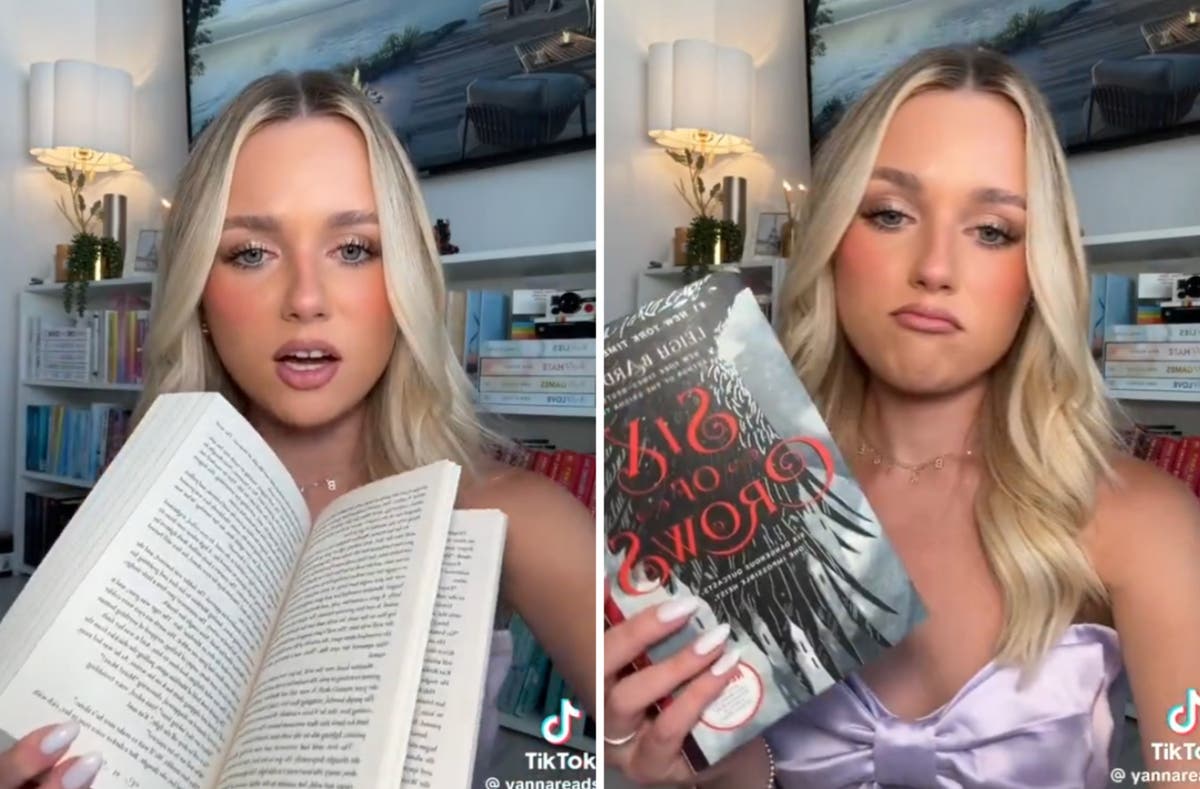 TikToker sparks debate after asking why book has so many words on the page [Video]