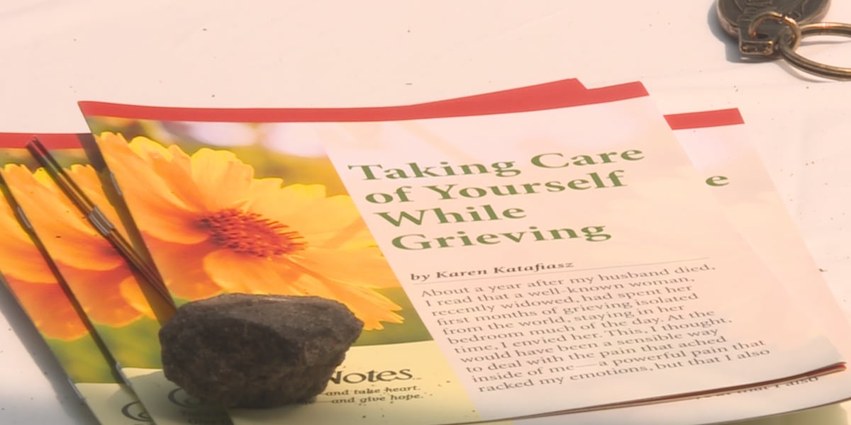 Local funeral homes hold grief reflection walk [Video]