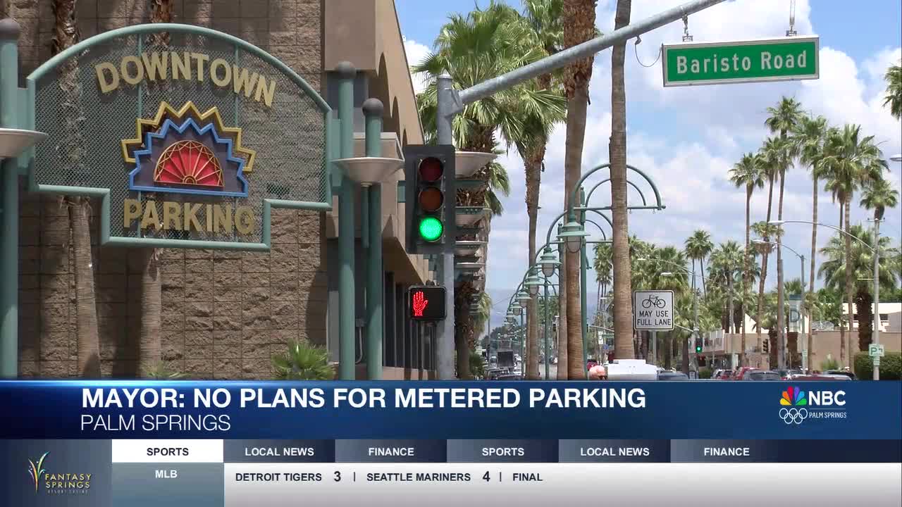 Palm Springs Mayor Clarifies Downtown Parking Study, Dismisses Meter Rumors [Video]