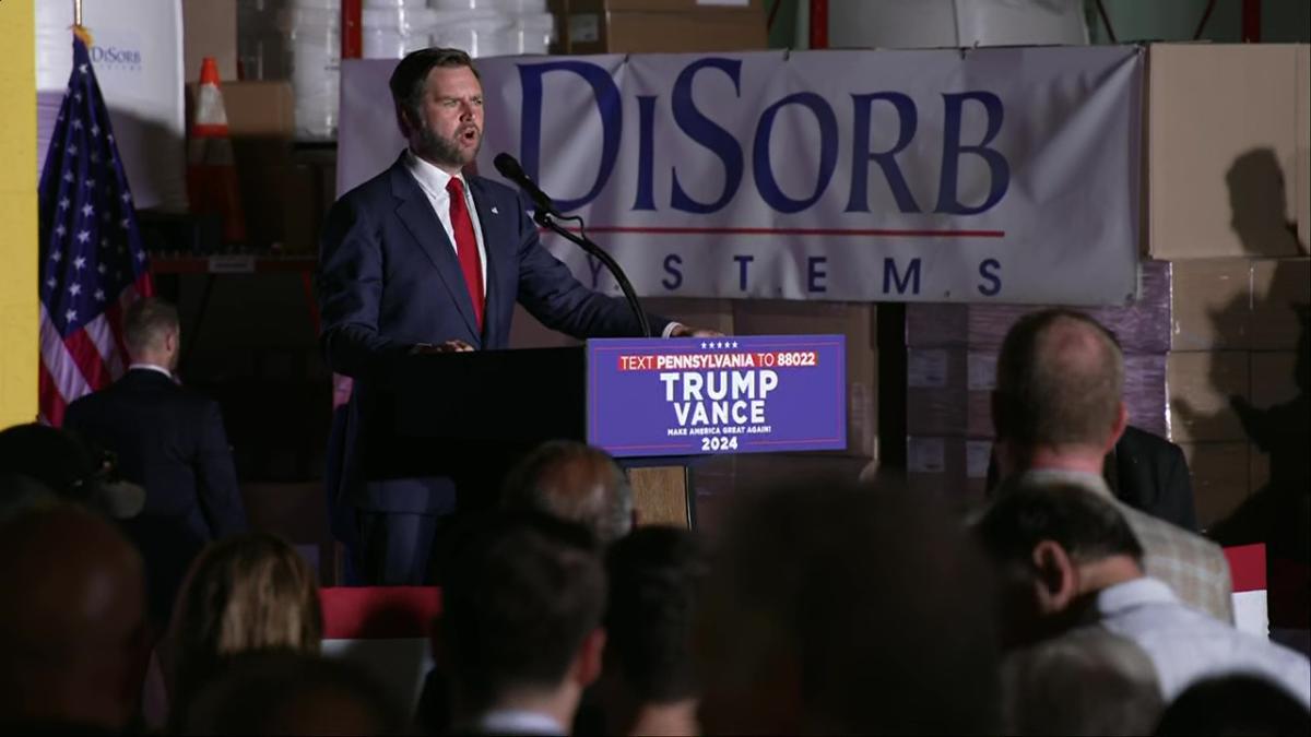 JD Vance addresses economic issues during campaign stop in North Philly [Video]