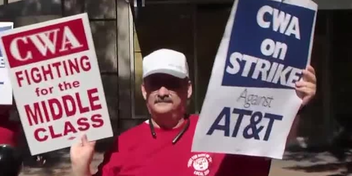 Thousands of Atlanta AT&T workers go on strike for a fourth day [Video]