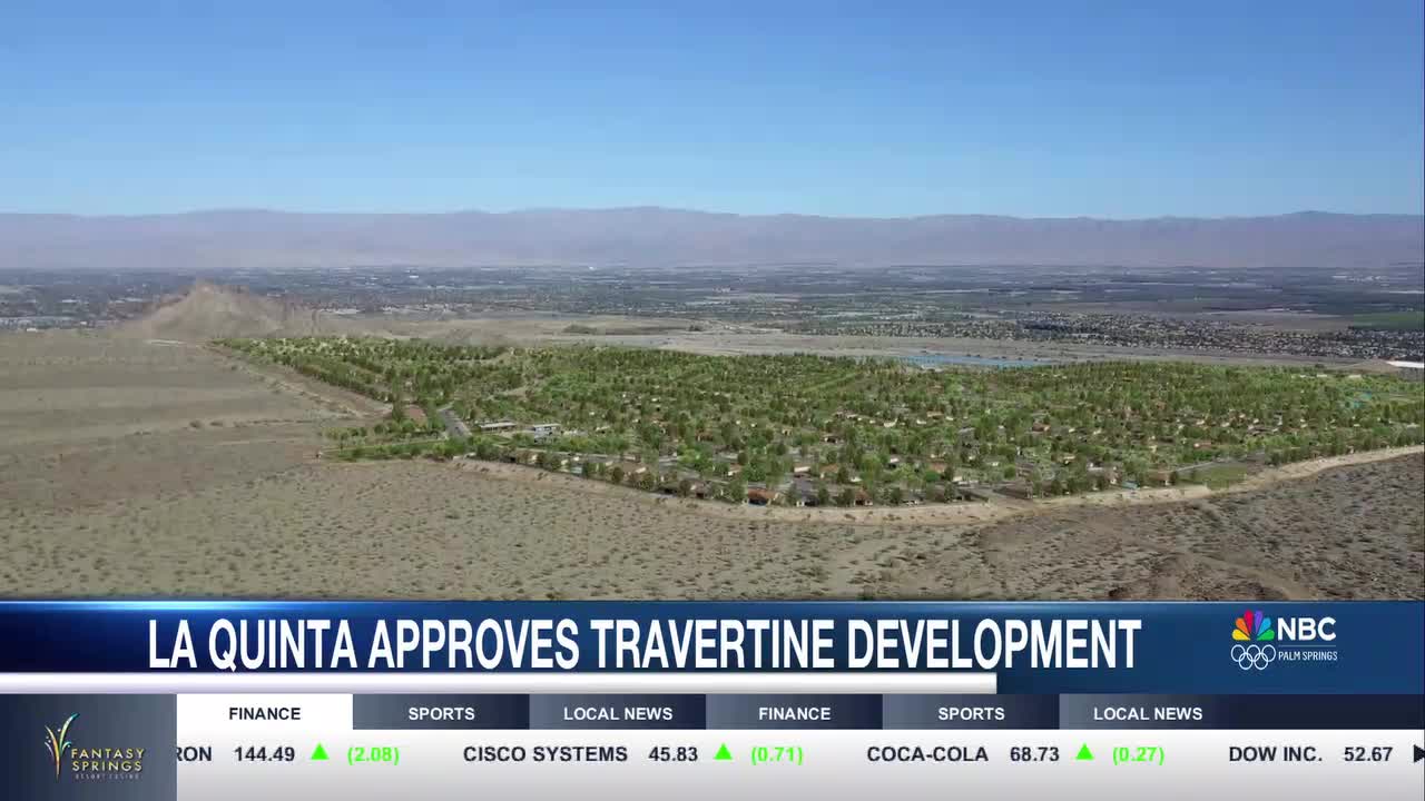 La Quinta City Council Approves Travertine Development Project [Video]