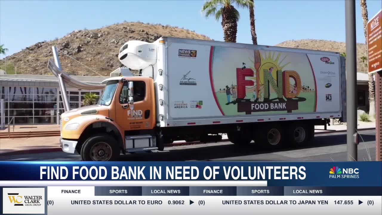 Find Food Bank Seeks Volunteers to Help Combat Hunger in Coachella Valley [Video]