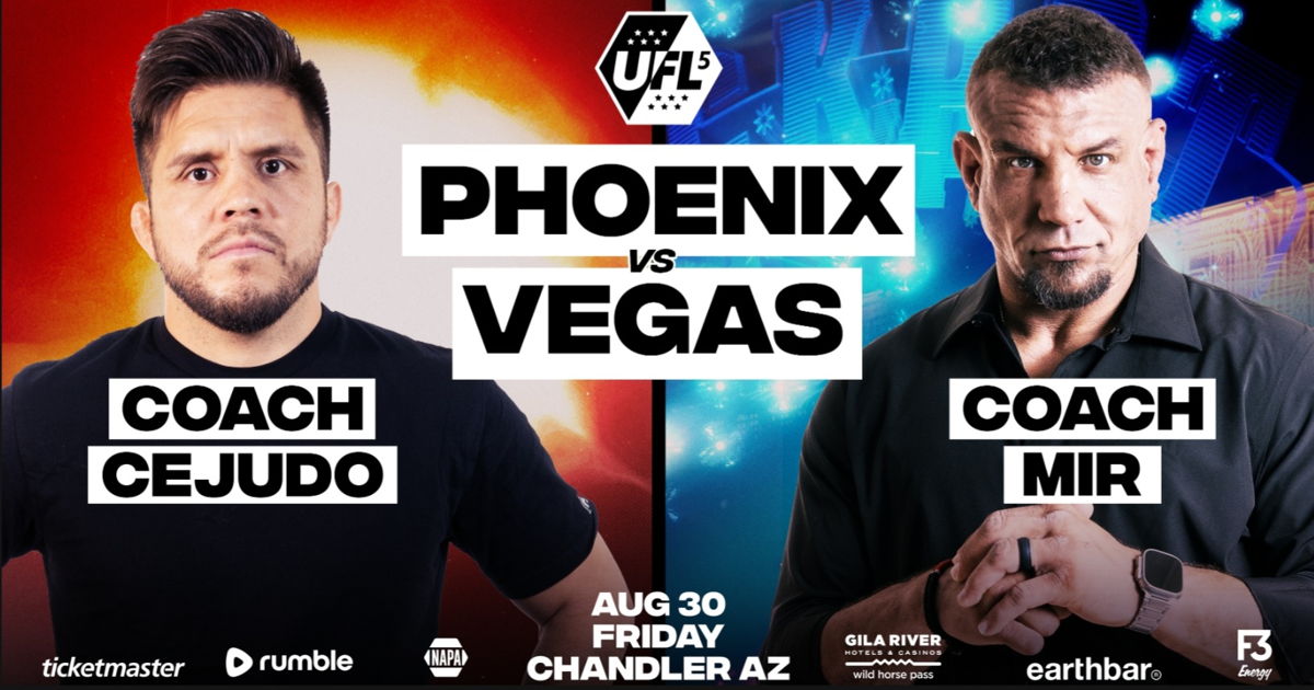 Henry Cejudo and Frank Mir head up Phoenix vs Vegas battle at UFL 5 [Video]