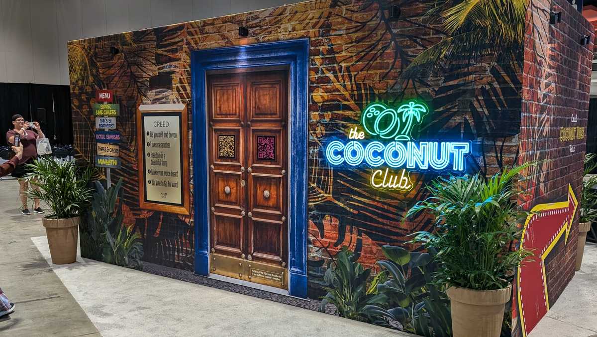 Coconut Club featured at Democratic National Convention to appeal to younger voters [Video]