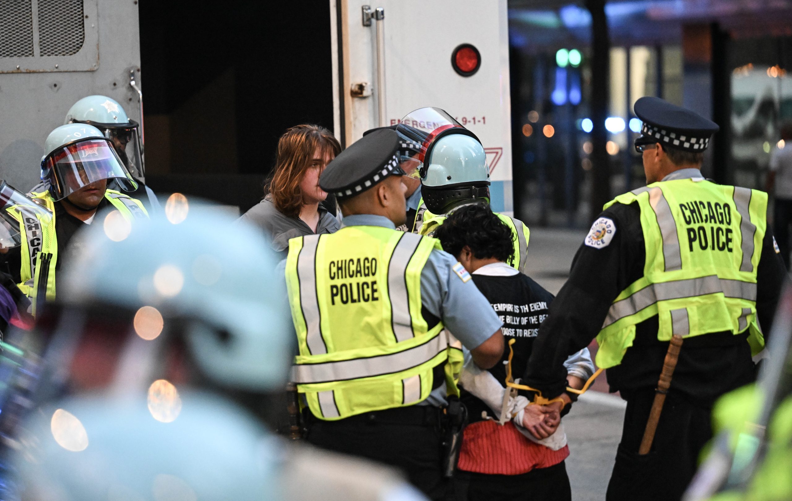 CPD apprehends protesters near the Israeli Consulate [Video]