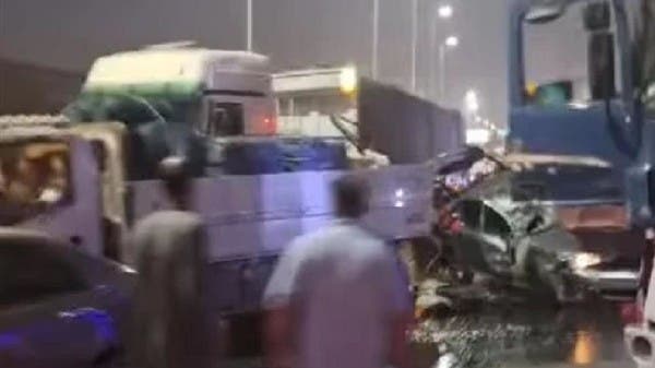 Between 12 automobiles…horrific collision on Egypt’s ring highway [Video]