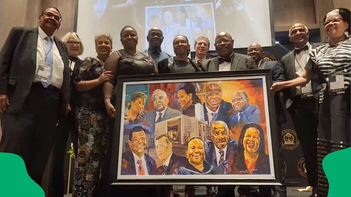 Chief Justice Raymond Zondo Retires in Emotional Farewell; Ramaphosa Gifts Painting [Video]