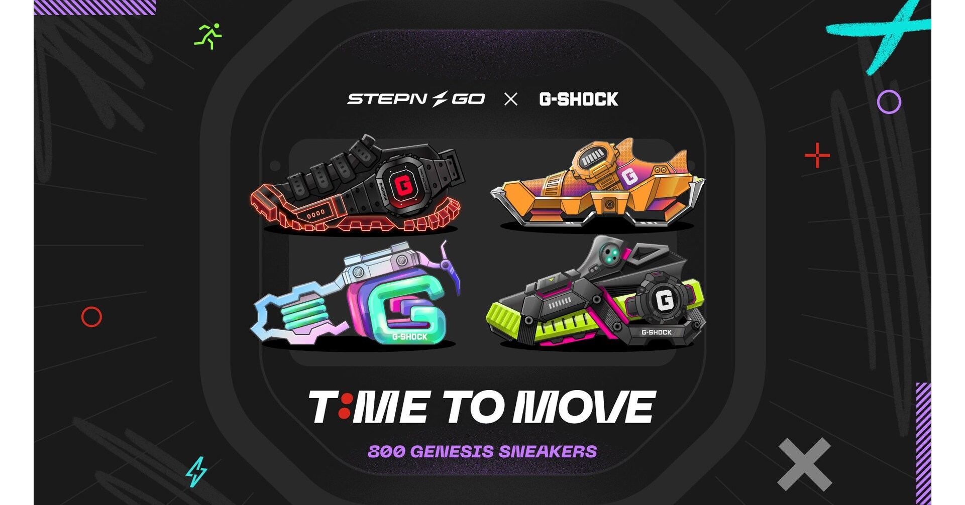 Casio to Release Collaboration NFT Sneakers with STEPN GO, the Move-and-Earn Web3 Lifestyle App [Video]