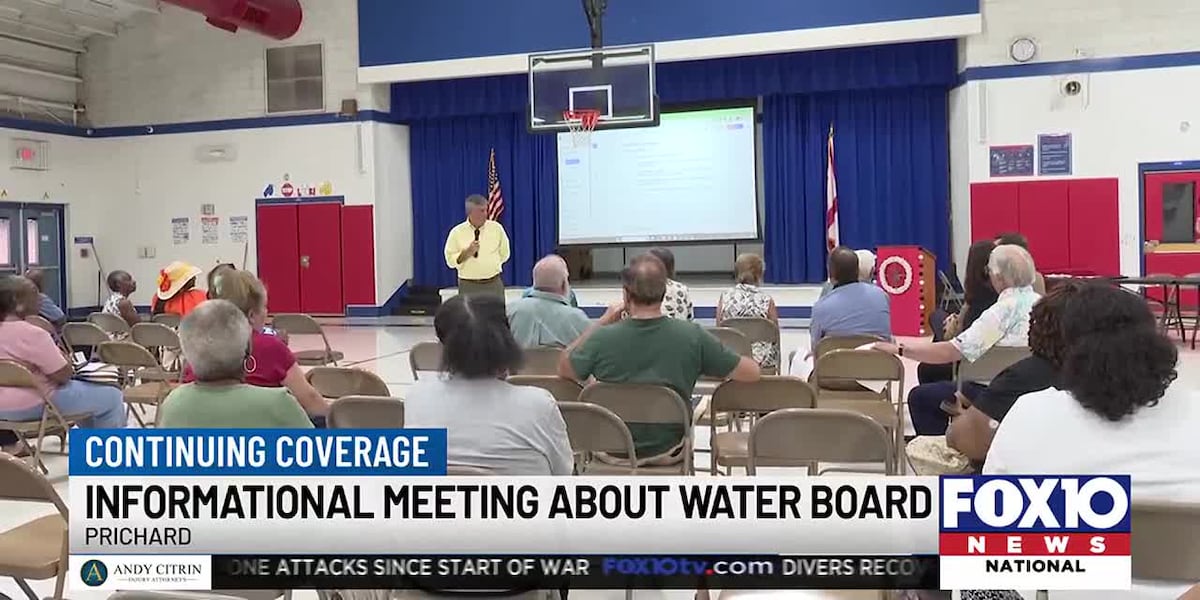 Q&A session offers details of Master Draft Plan for Prichard Water Board customers [Video]