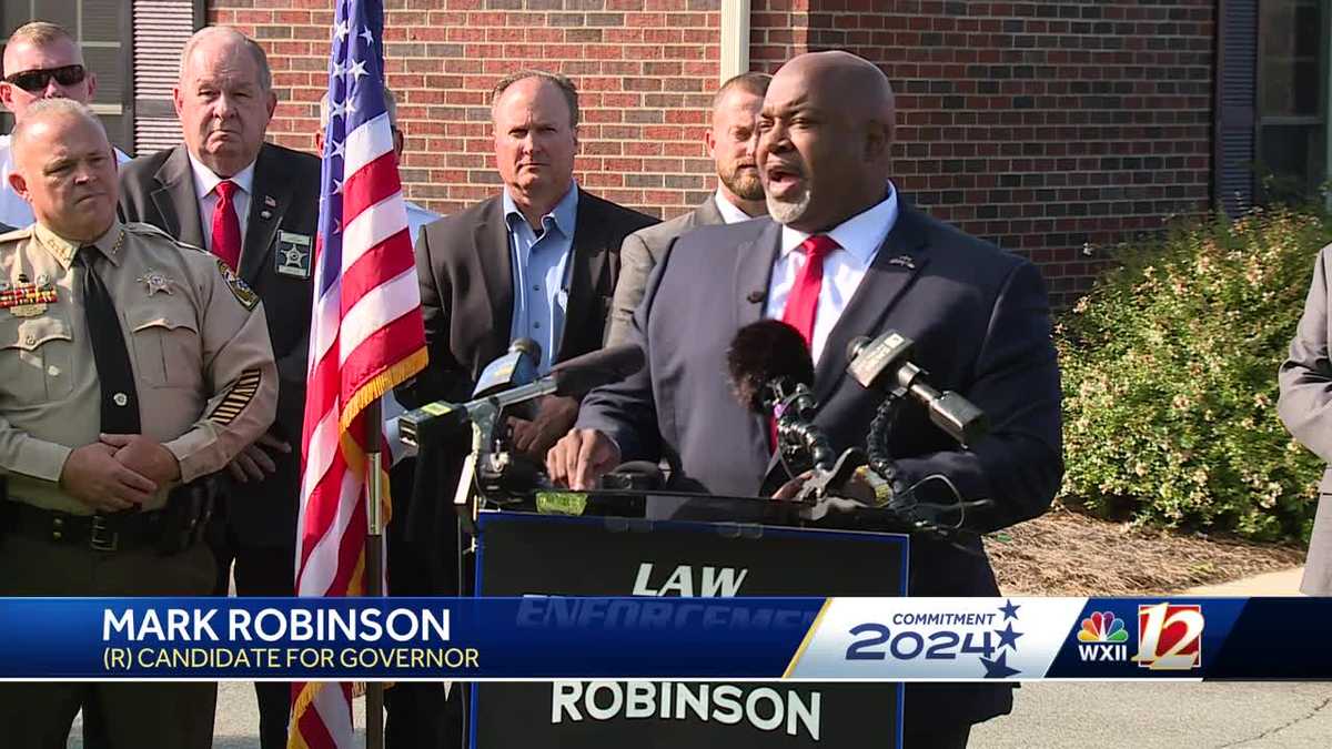 Mark Robinson discusses safety plan during Triad press conference [Video]