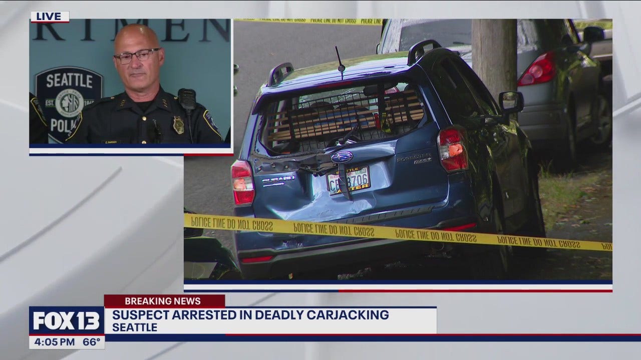 Seattle Police announce arrest of carjacking, homicide suspect [Video]